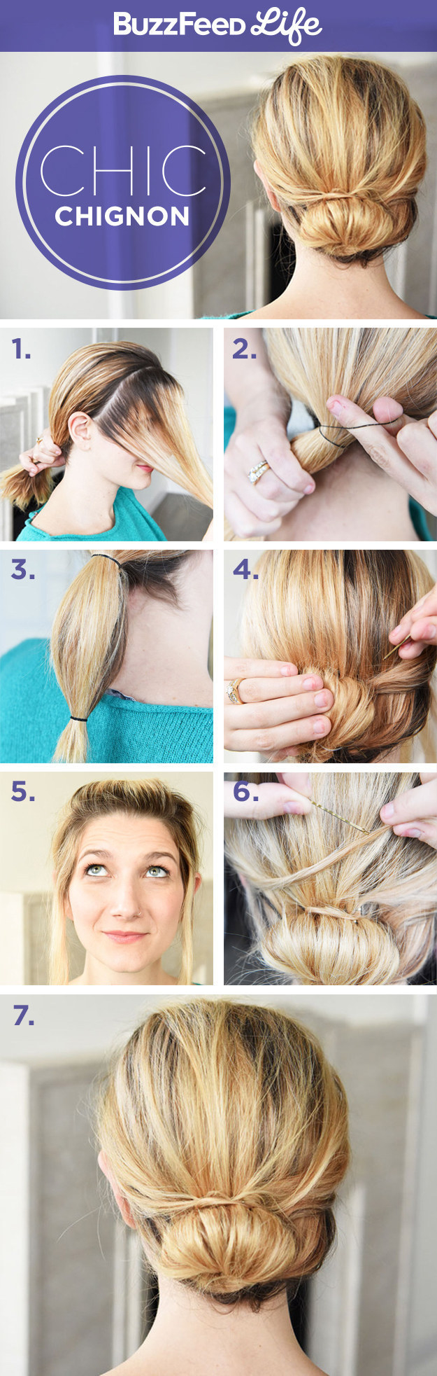 3 Easy 5 Minute Hairstyles - YouTube